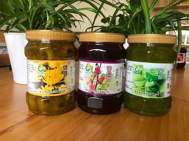 菊花花茶、洛神花花茶、蘆薈花茶